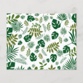 Onder de begroting van de Palmboom sparen de Data Flyer (Achterkant)