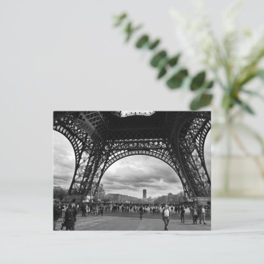 Onder de beroemde toren briefkaart (Staand voorkant)