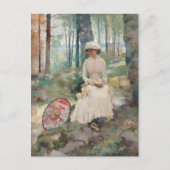 Onder de birches CC0067 Albert Edelfelt Briefkaart (Voorkant)