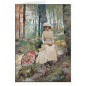 Onder de birches CC0708 Albert Edelfelt (Voorkant)