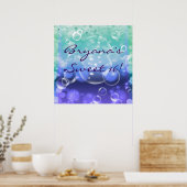 Onder de Birthday Party of the Zee Tropical Ocean Poster (Keuken)