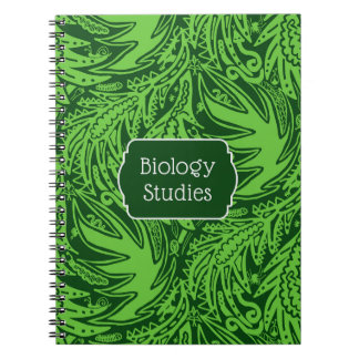 Onder de Bladeren Biologie Studeren School Notitieboek