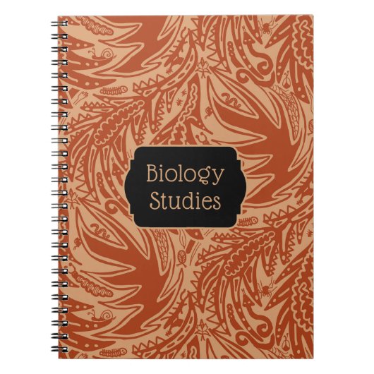 Onder de Bladeren Biologie Studies School Notitieboek (Voorkant)