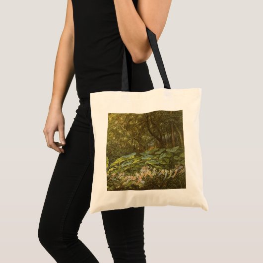 Onder de bladeren van de steiger door Richard Doyl Tote Bag (Voorkant (product))