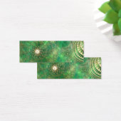 Onder de Bladwijzer van het Emerald Zee Mini Visitekaartjes (Bureau)