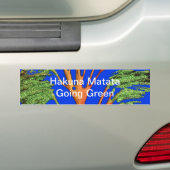 Onder de Blauwe Hemel: Het Acacia Tree Collectie Bumpersticker (Op auto)