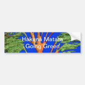 Onder de Blauwe Hemel: Het Acacia Tree Collectie Bumpersticker (Voorkant)