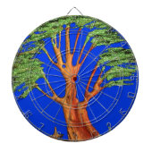 Onder de Blauwe Hemel: Het Acacia Tree Collectie Dartbord (Voorkant)