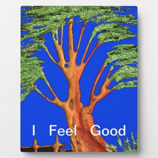 Onder de Blauwe Hemel: Het Acacia Tree Collectie Fotoplaat (Voorkant)