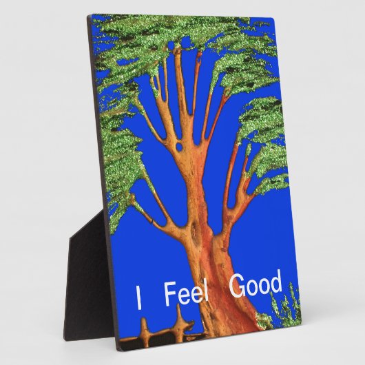 Onder de Blauwe Hemel: Het Acacia Tree Collectie Fotoplaat (Zijkant)