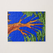 Onder de Blauwe Hemel: Het Acacia Tree Collectie Legpuzzel (Horizontaal)