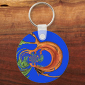 Onder de Blauwe Hemel: Het Acacia Tree Collectie Sleutelhanger (Voorkant)