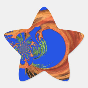 Onder de Blauwe Hemel: Het Acacia Tree Collectie Ster Sticker