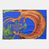 Onder de Blauwe Hemel: Het Acacia Tree Collectie Theedoek (Horizontaal)