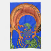 Onder de Blauwe Hemel: Het Acacia Tree Collectie Theedoek (Verticaal)