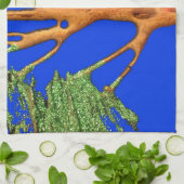 Onder de Blauwe Hemel: Het Acacia Tree Collectie Theedoek (Gevouwen)