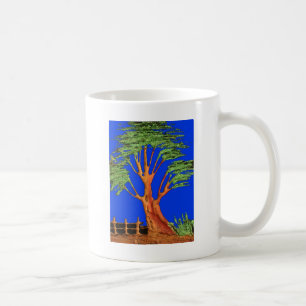 Onder de Blauwe Lucht: De Acacia Boom Collectie Koffiemok