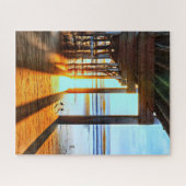 Onder de Boardwalk Puzzle Legpuzzel (Horizontaal)