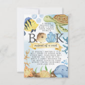 Onder de Boeken van het Zee voor het Tussenvoegsel Kaart (Voorkant)