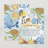 Onder de Boeken van het Zee voor het Tussenvoegsel Kaart (Voorkant / Achterkant)