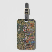 Onder de bomen door Maurice Prendergast, Fine Art Bagagelabel (Voorkant (verticaal))