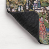 Onder de bomen door Maurice Prendergast, Fine Art Muismat (Hoek)