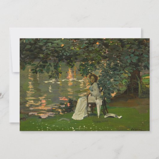 Onder de bomen, Ranelagh | Sir John Lavery (Voorkant)