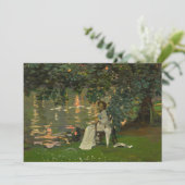 Onder de bomen, Ranelagh | Sir John Lavery (Staand voorkant)