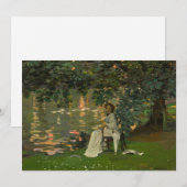 Onder de bomen, Ranelagh | Sir John Lavery (Voorkant / Achterkant)