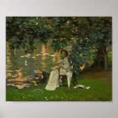 Onder de bomen, Ranelagh | Sir John Lavery Poster (Voorkant)