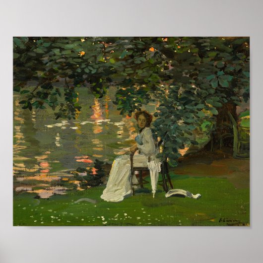 Onder de bomen, Ranelagh | Sir John Lavery Poster (Voorkant)