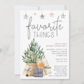 Onder de boom | Favoriete feestdag Kaart (Voorkant)