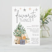 Onder de boom | Favoriete feestdag Kaart (Staand voorkant)