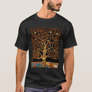 Onder de boom of Life, door Gustav Klimt, T-shirt