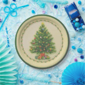 Onder de boom papieren bordje (Feest)