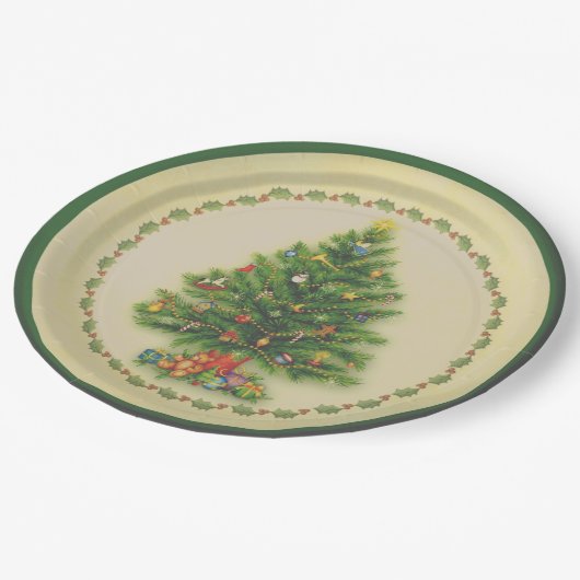 Onder de boom papieren bordje (Gekanteld)