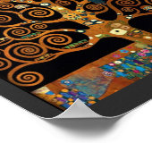 Onder de boom van het leven, door Gustav Klimt, Poster (Hoek)