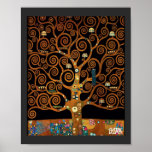 Onder de boom van het leven, door Gustav Klimt, Poster<br><div class="desc">Onder de boom van het leven,  door Gustav Klimt, </div>