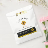 Onder de bouwminimalisator van de geboorte Editabl Bedankzakje (Gezegeld)