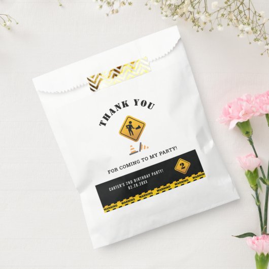 Onder de bouwminimalisator van de geboorte Editabl Bedankzakje (Gezegeld)