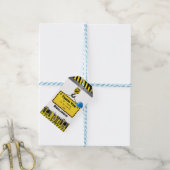 Onder de bouwwedstrijd van Birthday Hartelijk dank Cadeaulabel (Met Touw)