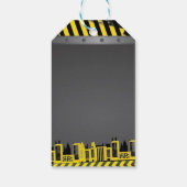 Onder de bouwwedstrijd van Birthday Hartelijk dank Cadeaulabel (Achterkant)