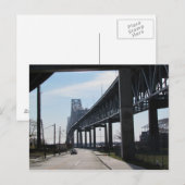 Onder de brug briefkaart (Voorkant / Achterkant)