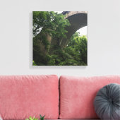 onder de brug canvas afdruk (Insitu (Woonkamer))