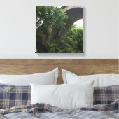 onder de brug canvas afdruk (Insitu (Slaapkamer))