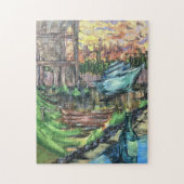 Onder de Brug Puzzel (Verticaal)