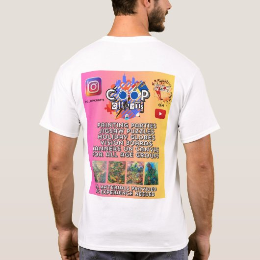 Onder de brug t-shirt (Achterkant)