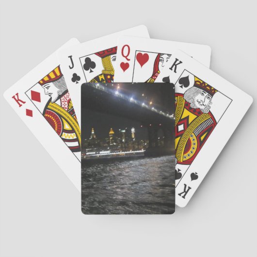 Onder de brugspeelkaarten pokerkaarten (Achterkant)