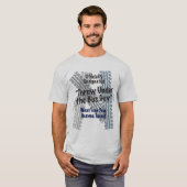 Onder de bus Guy Basic T-Shirt (Voorkant volledig)