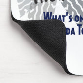 Onder de bus Guy Mousepad Muismat (Hoek)